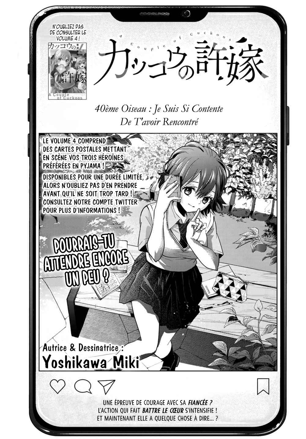 Read A Couple of Cuckoos FR Manga Online