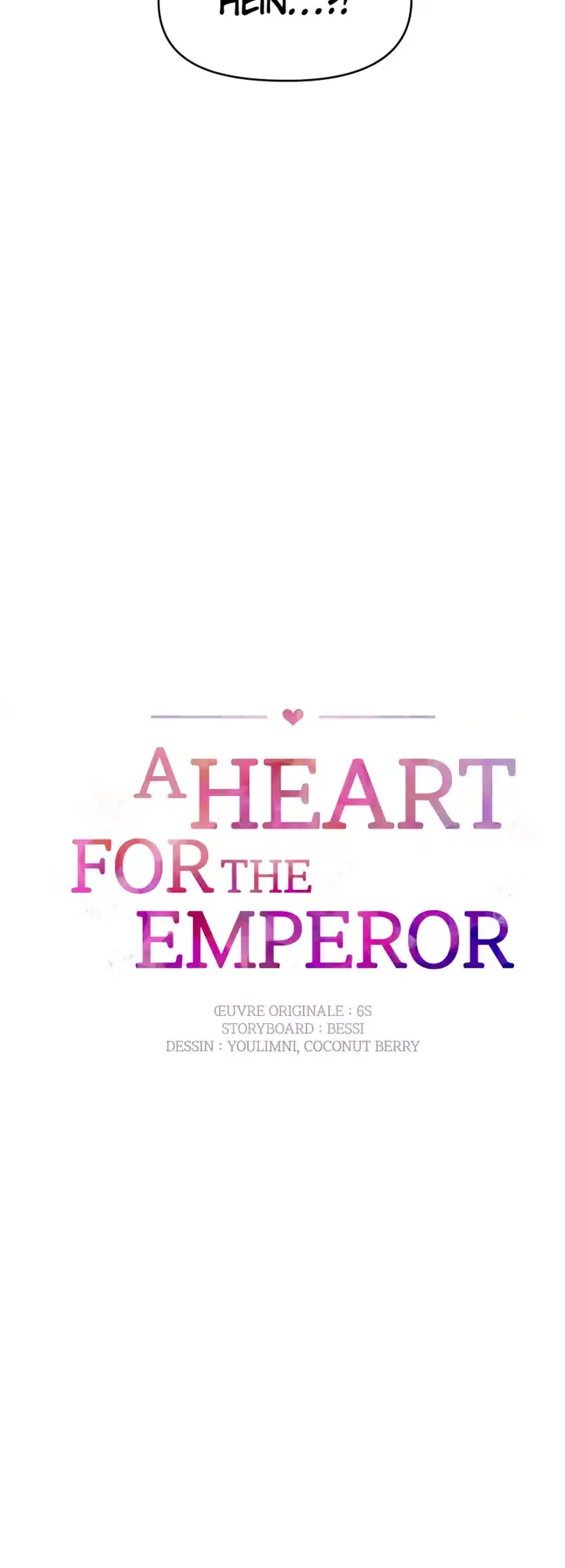 Read A Heart for the Emperor FR Manga Online