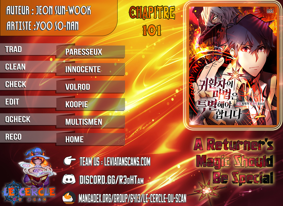 Read A Returner’s Magic Should Be Special FR Manga Online