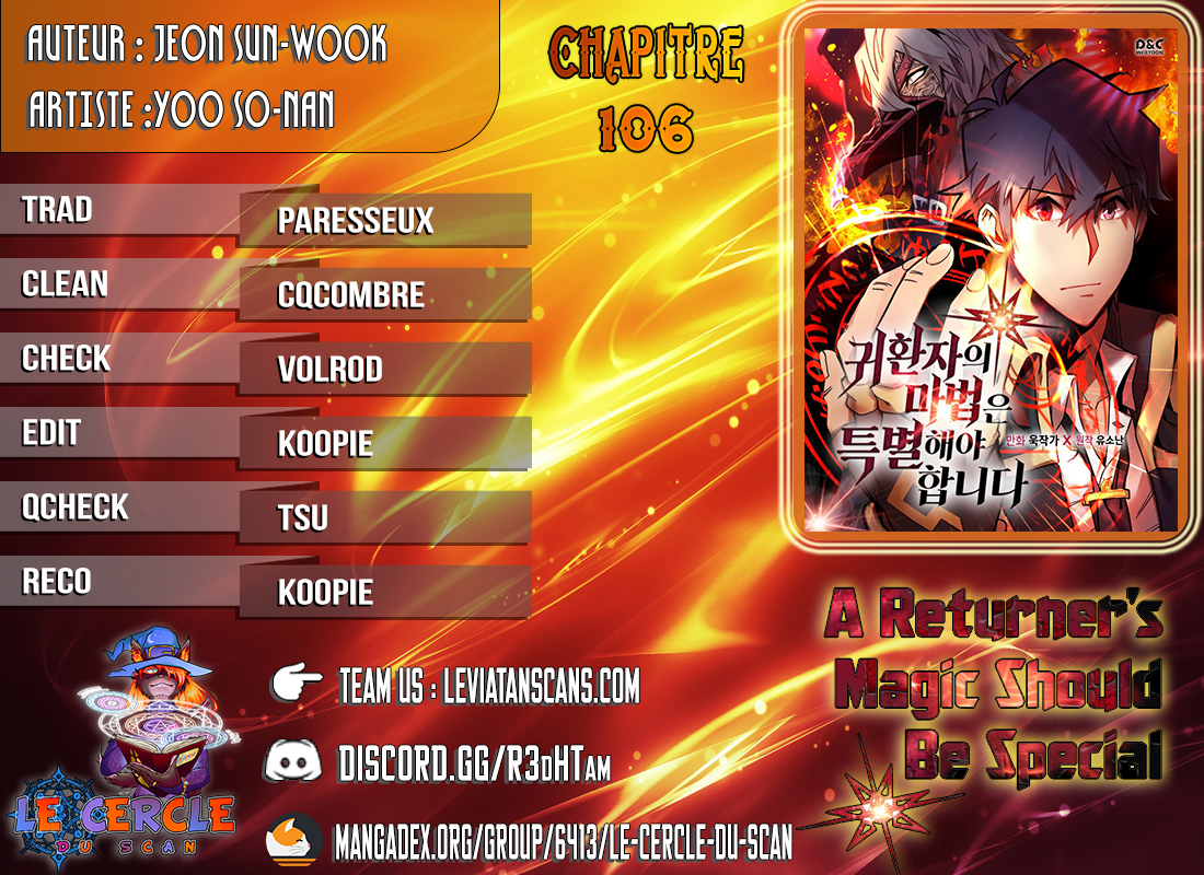 Read A Returner’s Magic Should Be Special FR Manga Online
