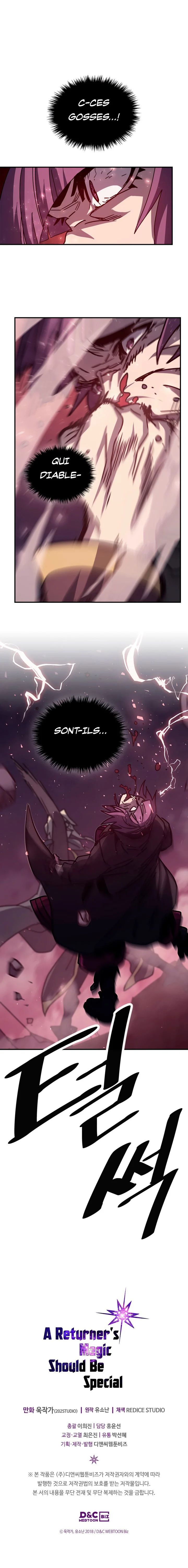 Read A Returner’s Magic Should Be Special FR Manga Online