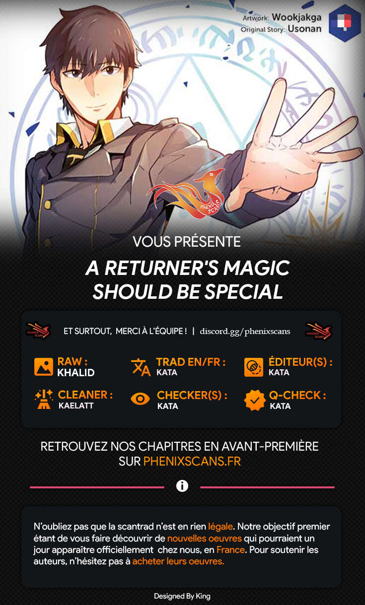 Read A Returner’s Magic Should Be Special FR Manga Online