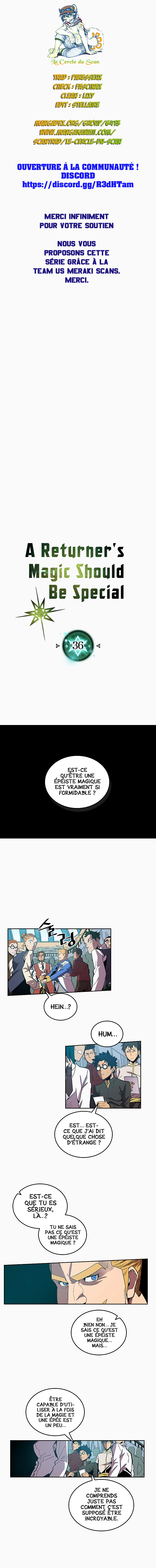 Read A Returner’s Magic Should Be Special FR Manga Online