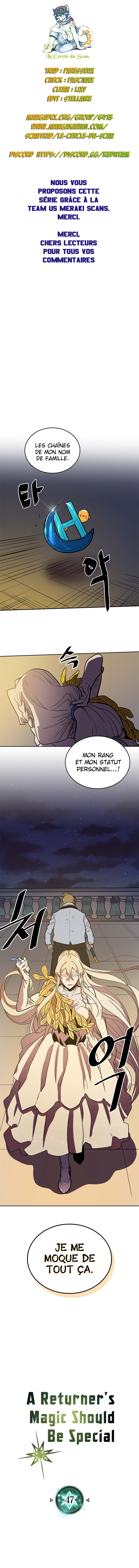 Read A Returner’s Magic Should Be Special FR Manga Online