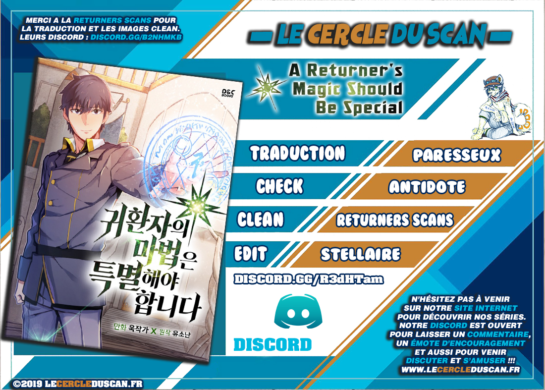 Read A Returner’s Magic Should Be Special FR Manga Online