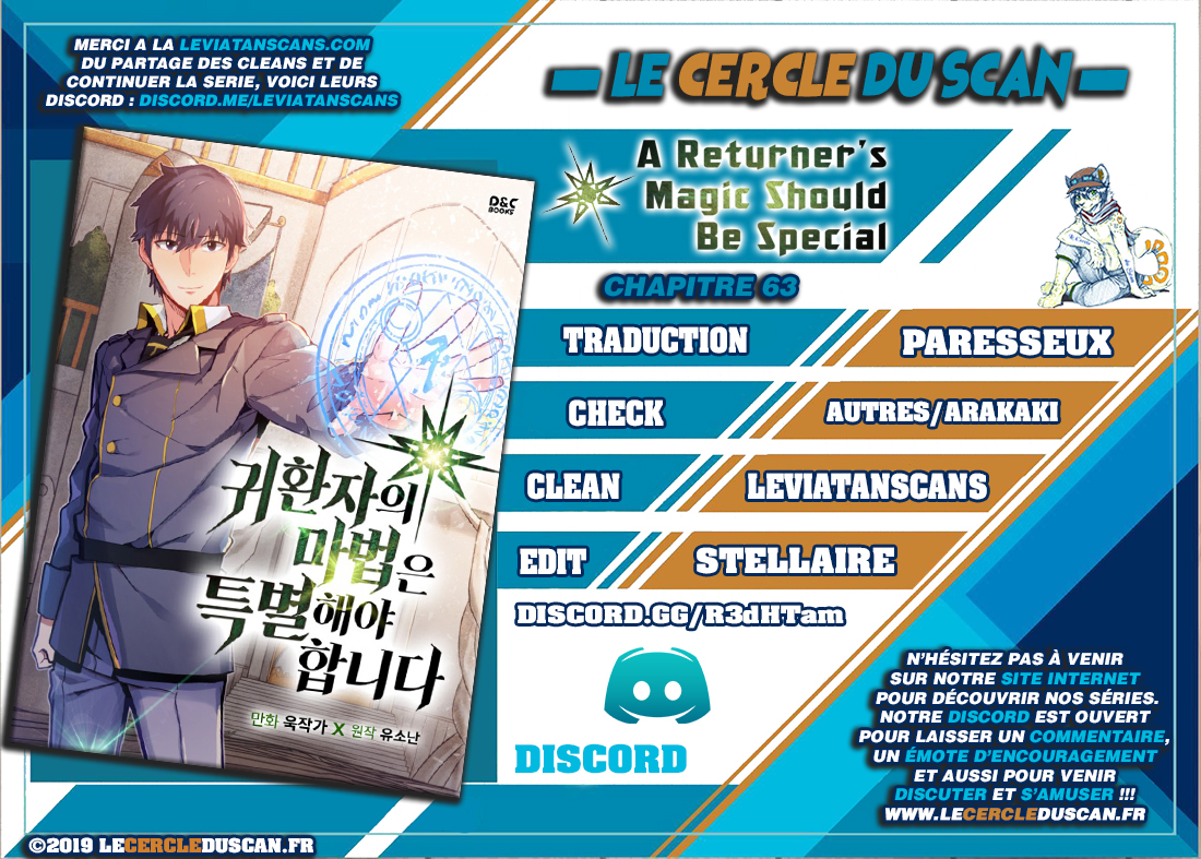 Read A Returner’s Magic Should Be Special FR Manga Online