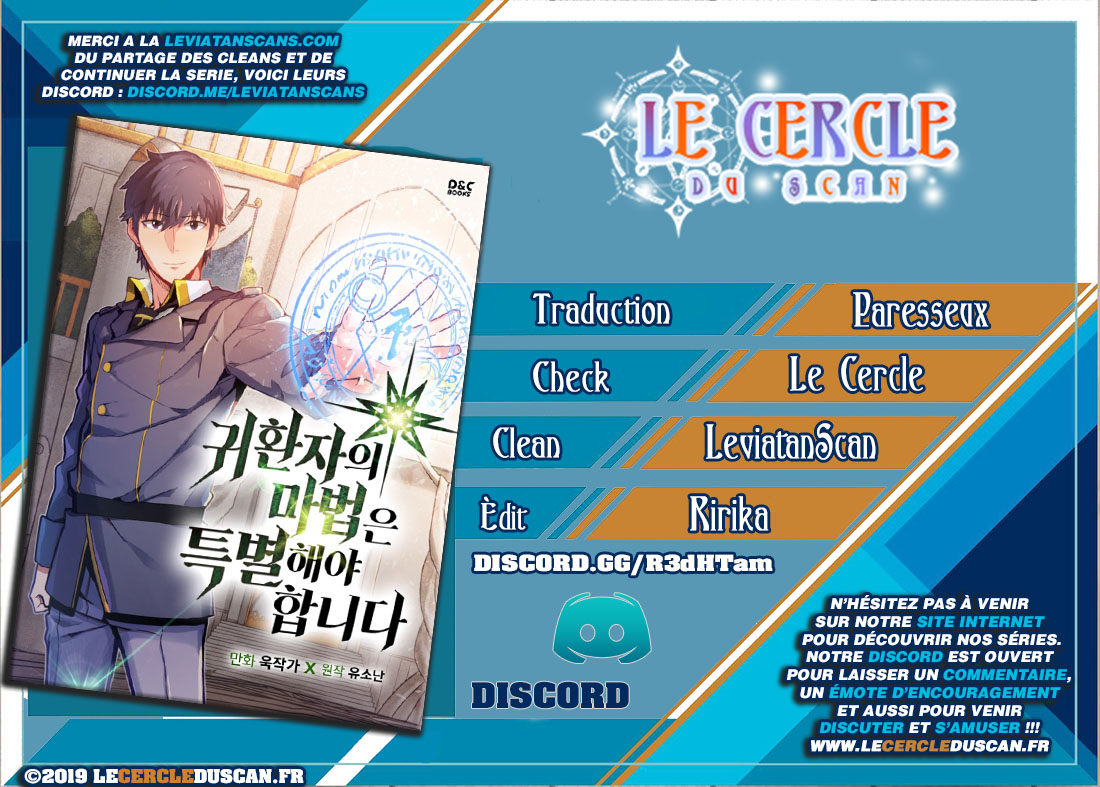 Read A Returner’s Magic Should Be Special FR Manga Online