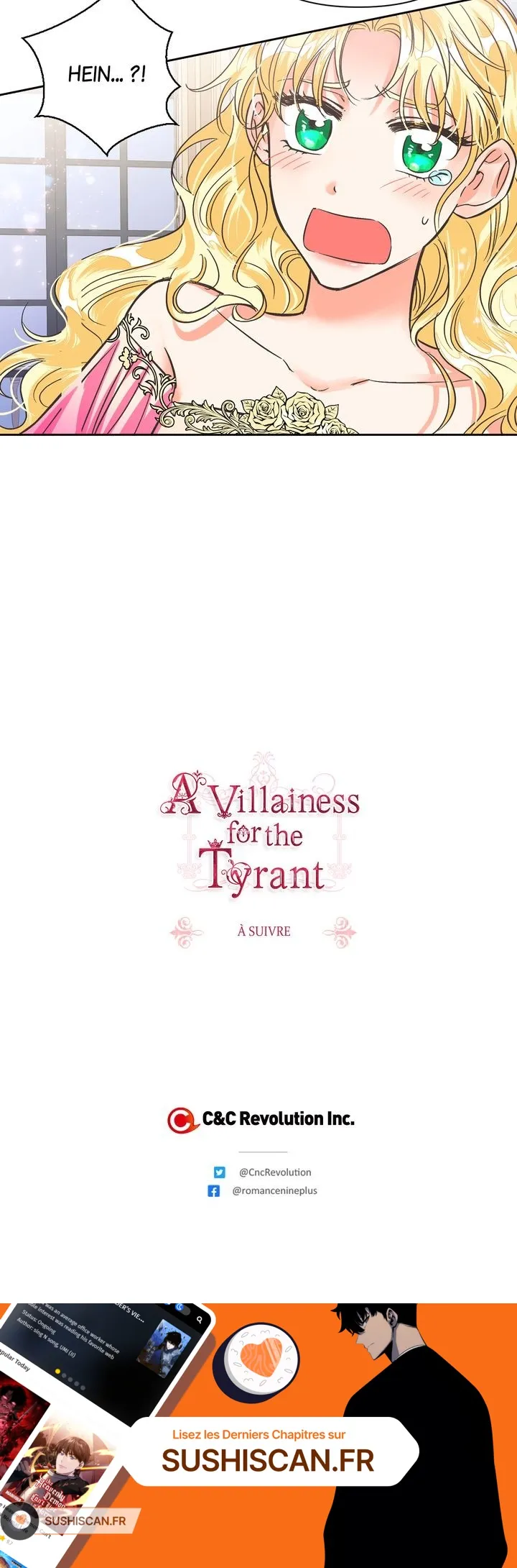 Read A Villainess for the Tyrant FR Manga Online