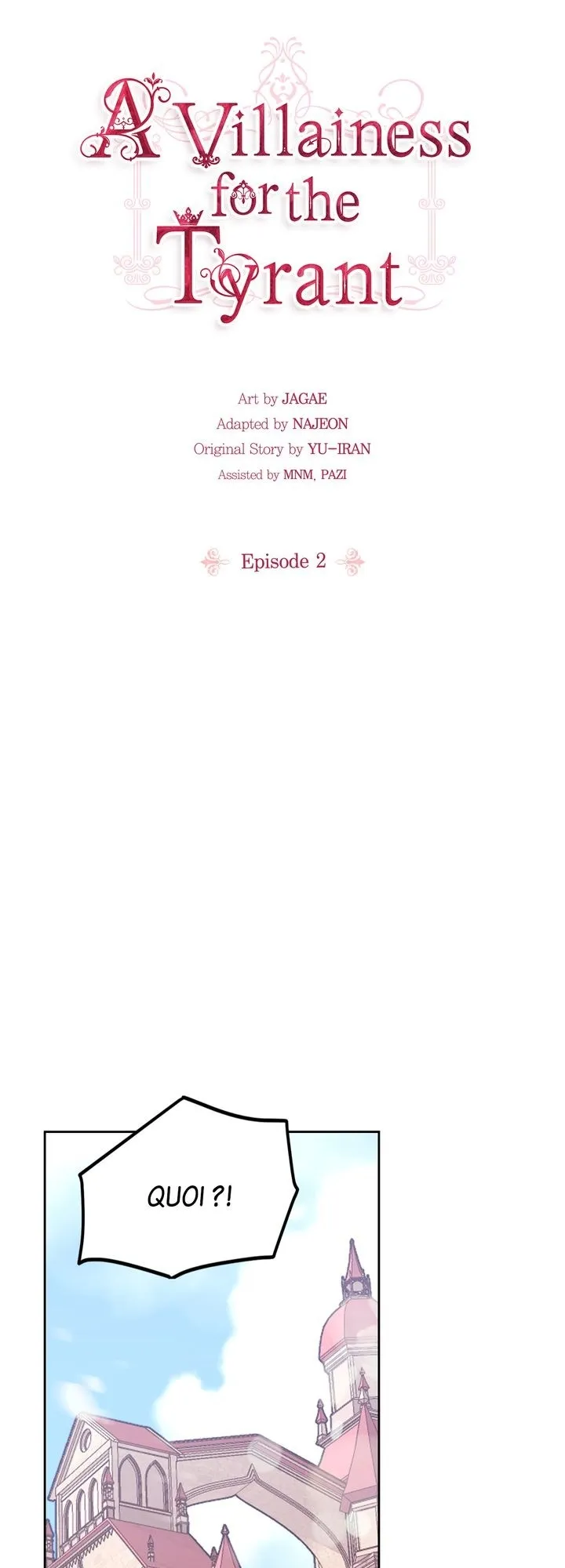 Read A Villainess for the Tyrant FR Manga Online