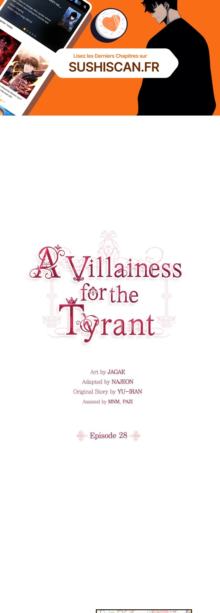 Read A Villainess for the Tyrant FR Manga Online