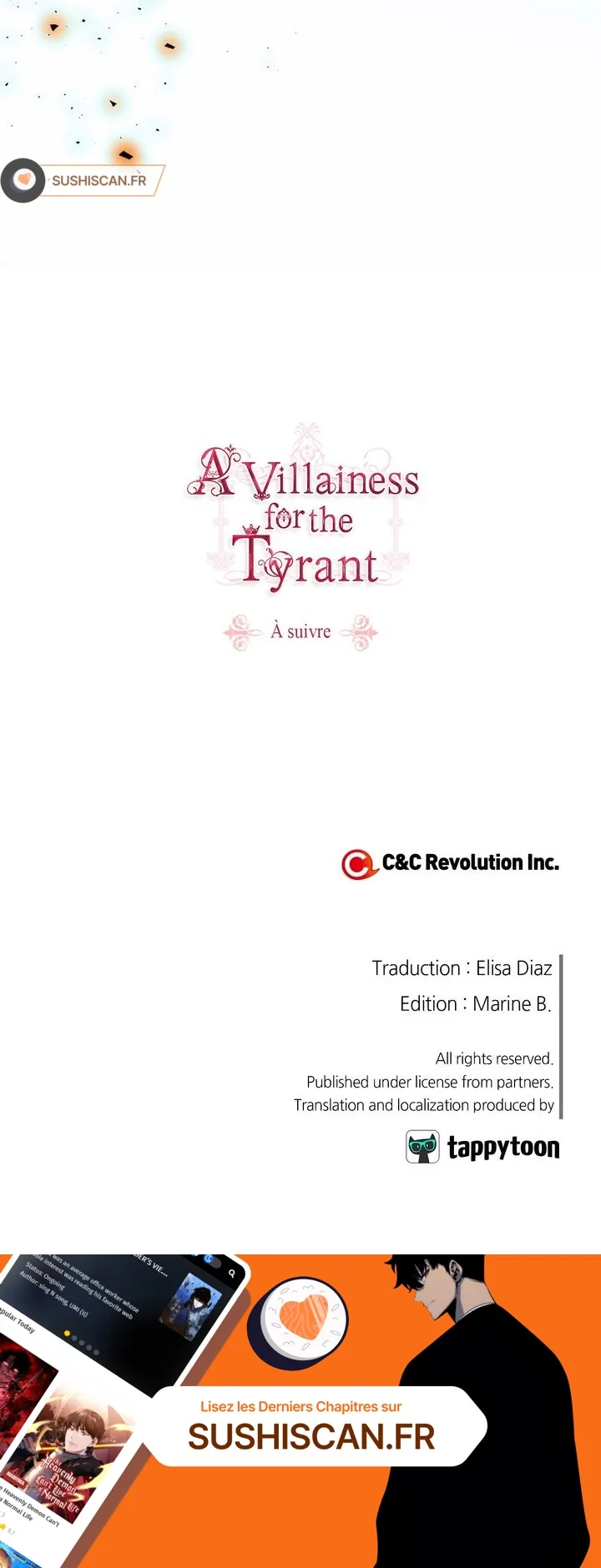 Read A Villainess for the Tyrant FR Manga Online