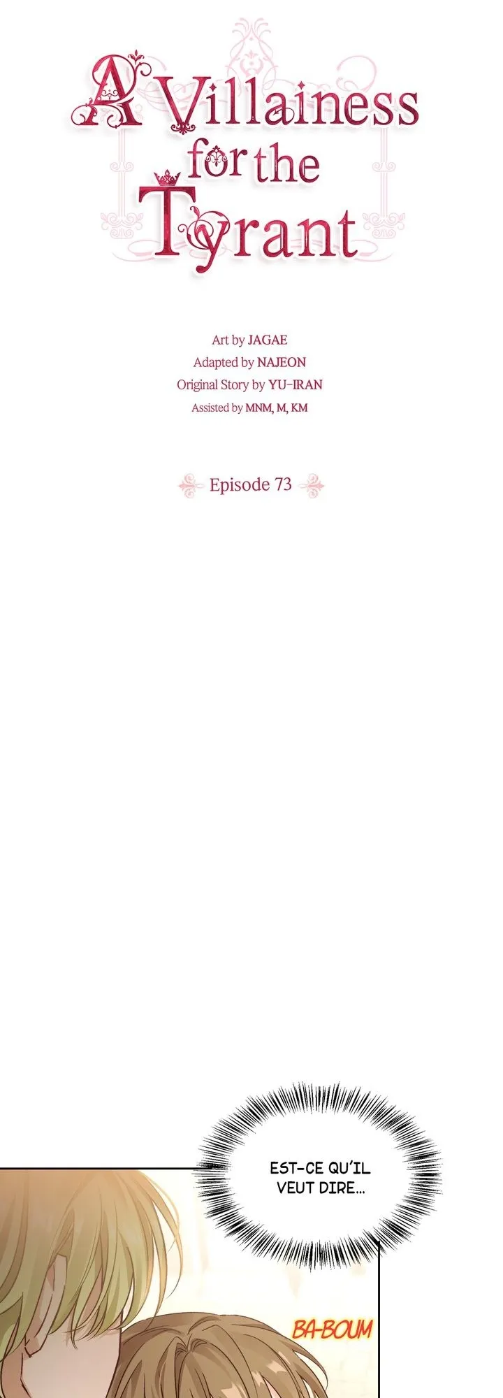 Read A Villainess for the Tyrant FR Manga Online