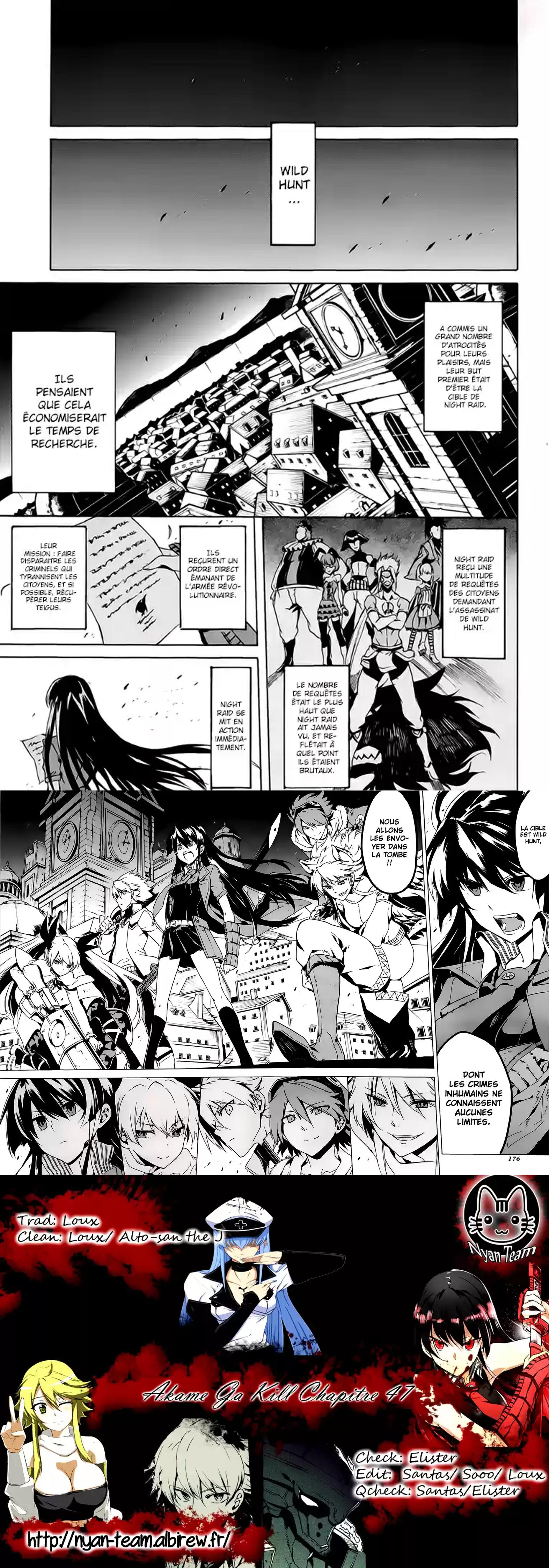 Read Akame Ga Kill FR Manga Online