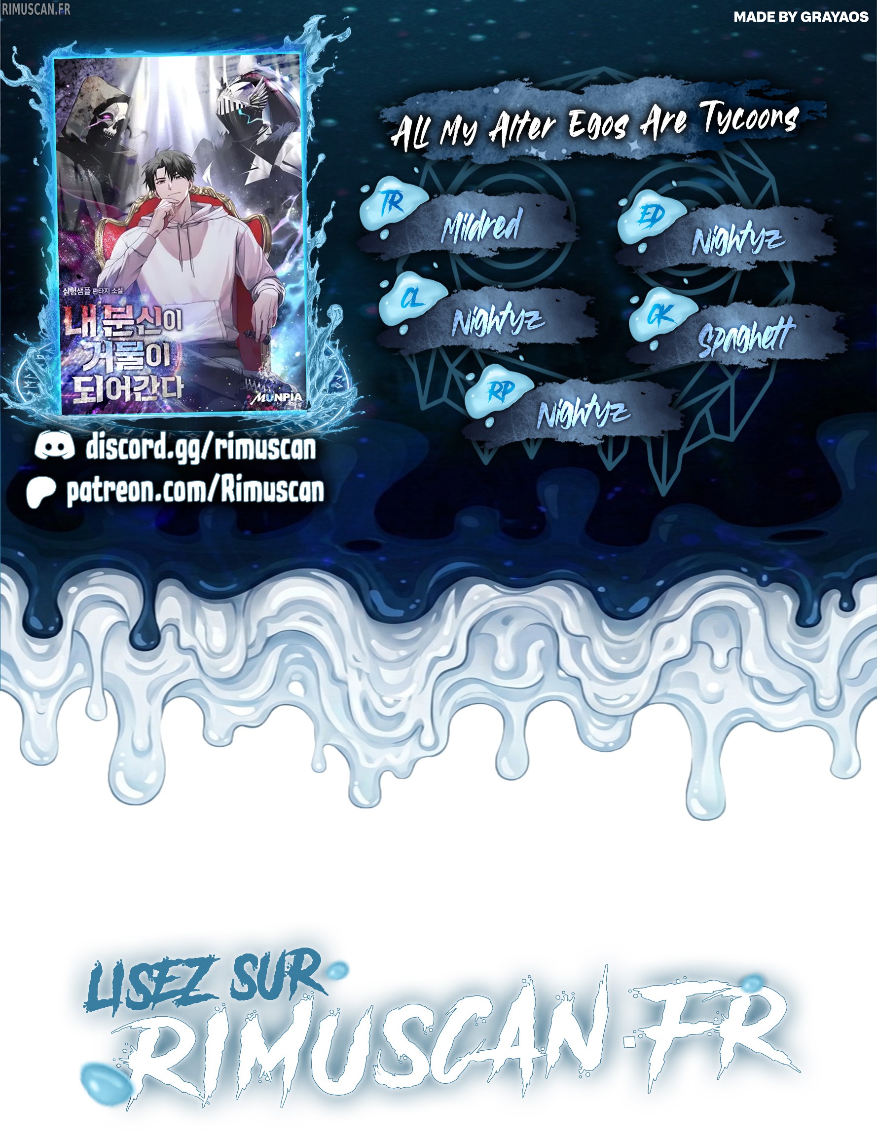 Read All My Alter Egos Are Tycoons FR Manga Online