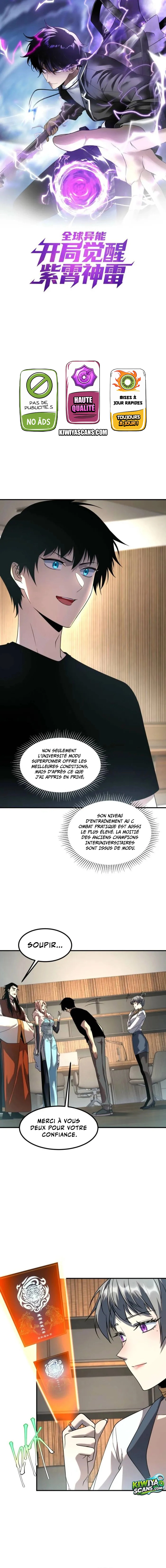 Read Awakening the Purple Thunder at the Beginning FR Manga Online