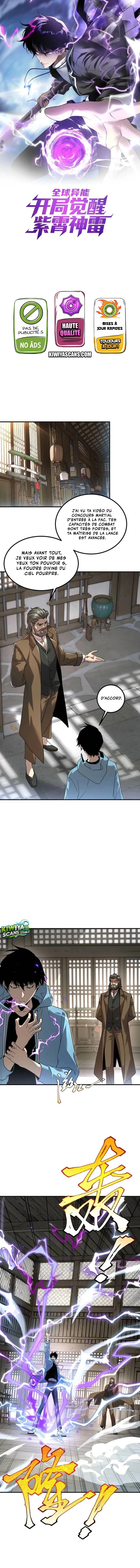 Read Awakening the Purple Thunder at the Beginning FR Manga Online