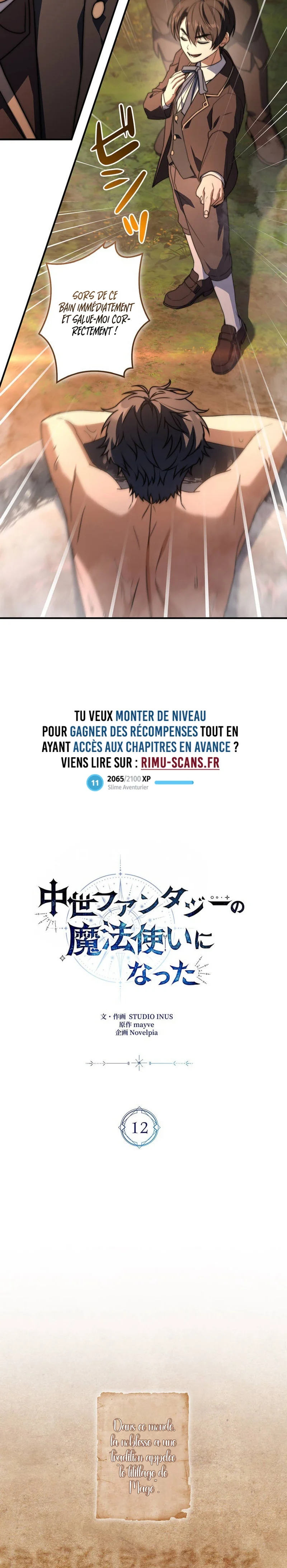 Read Became a Medieval Fantasy Wizard FR Manga Online