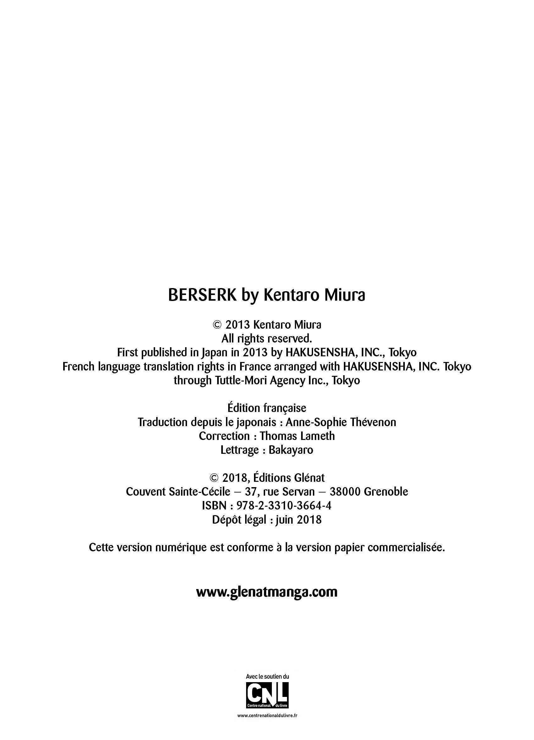 Read Berserk FR Manga Online