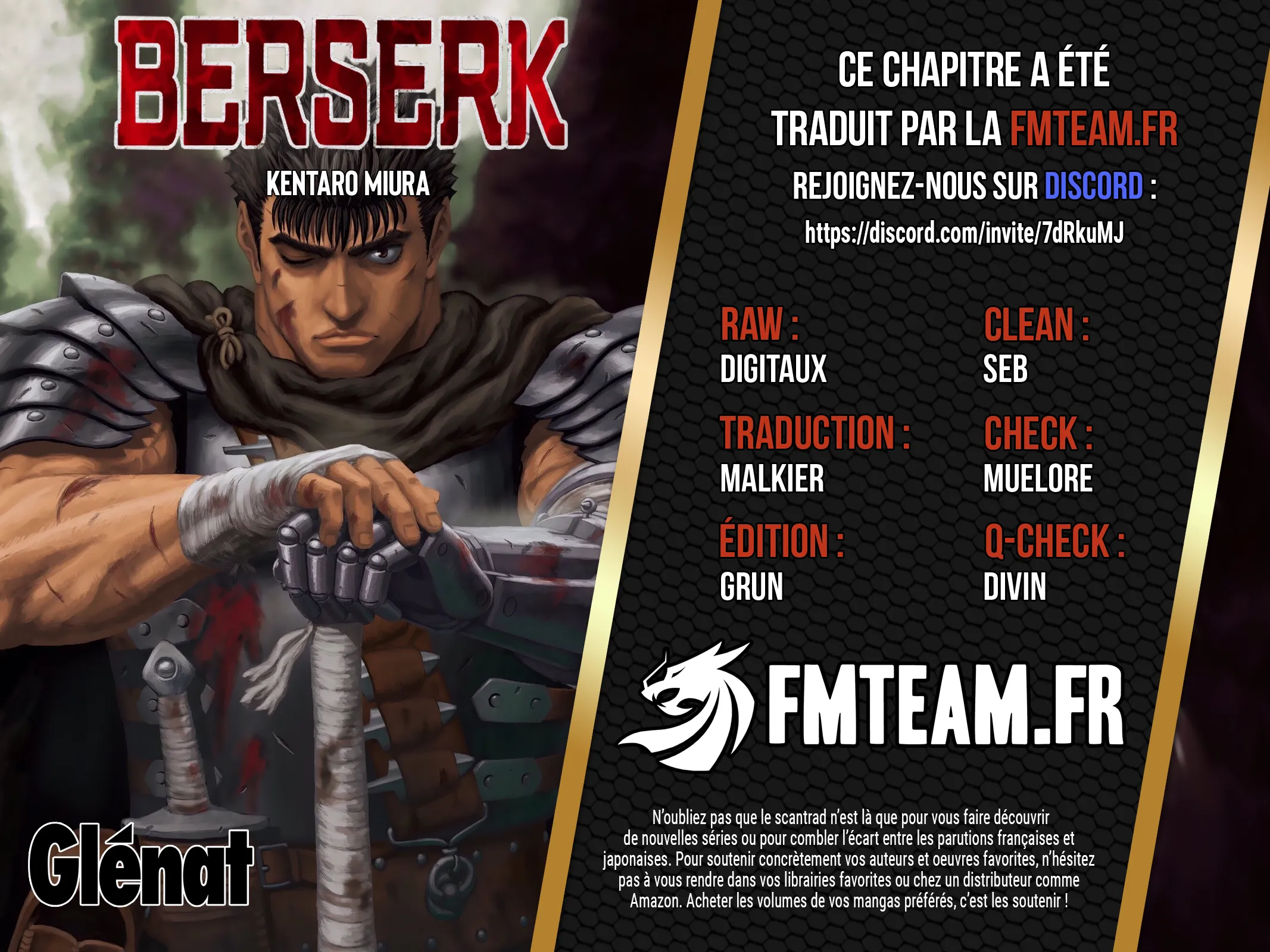 Read Berserk FR Manga Online