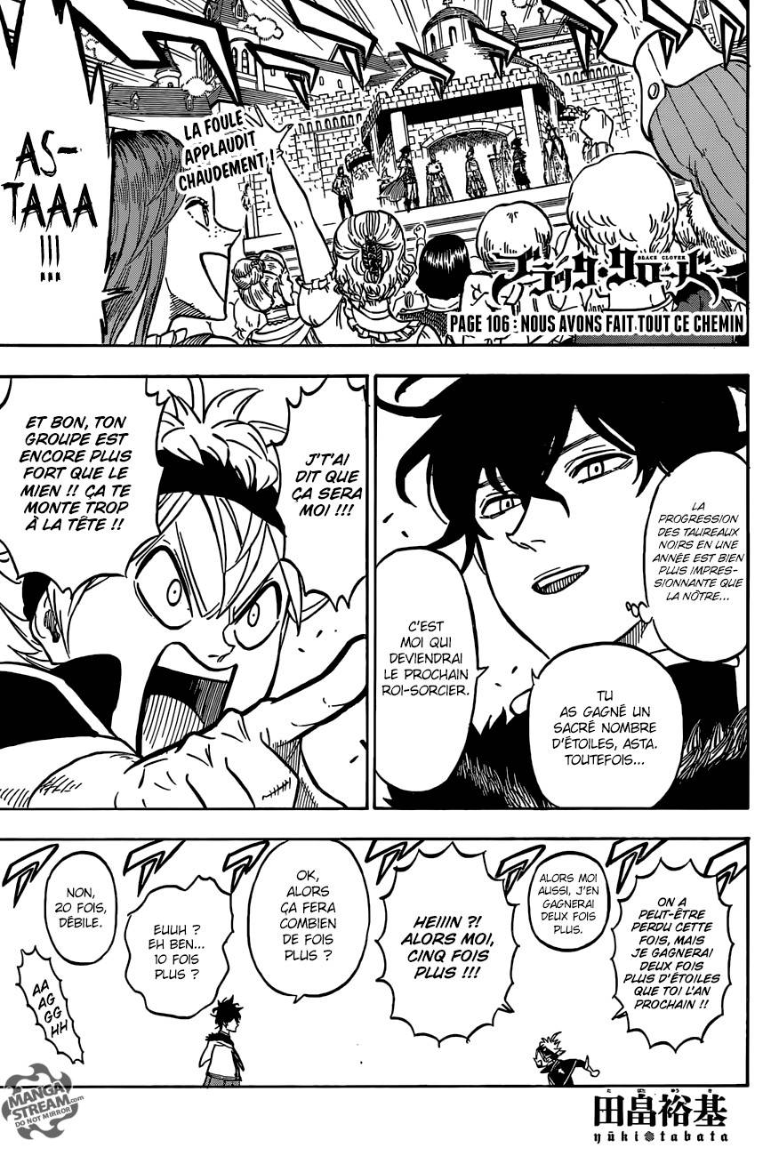 Read Black Clover FR Manga Online