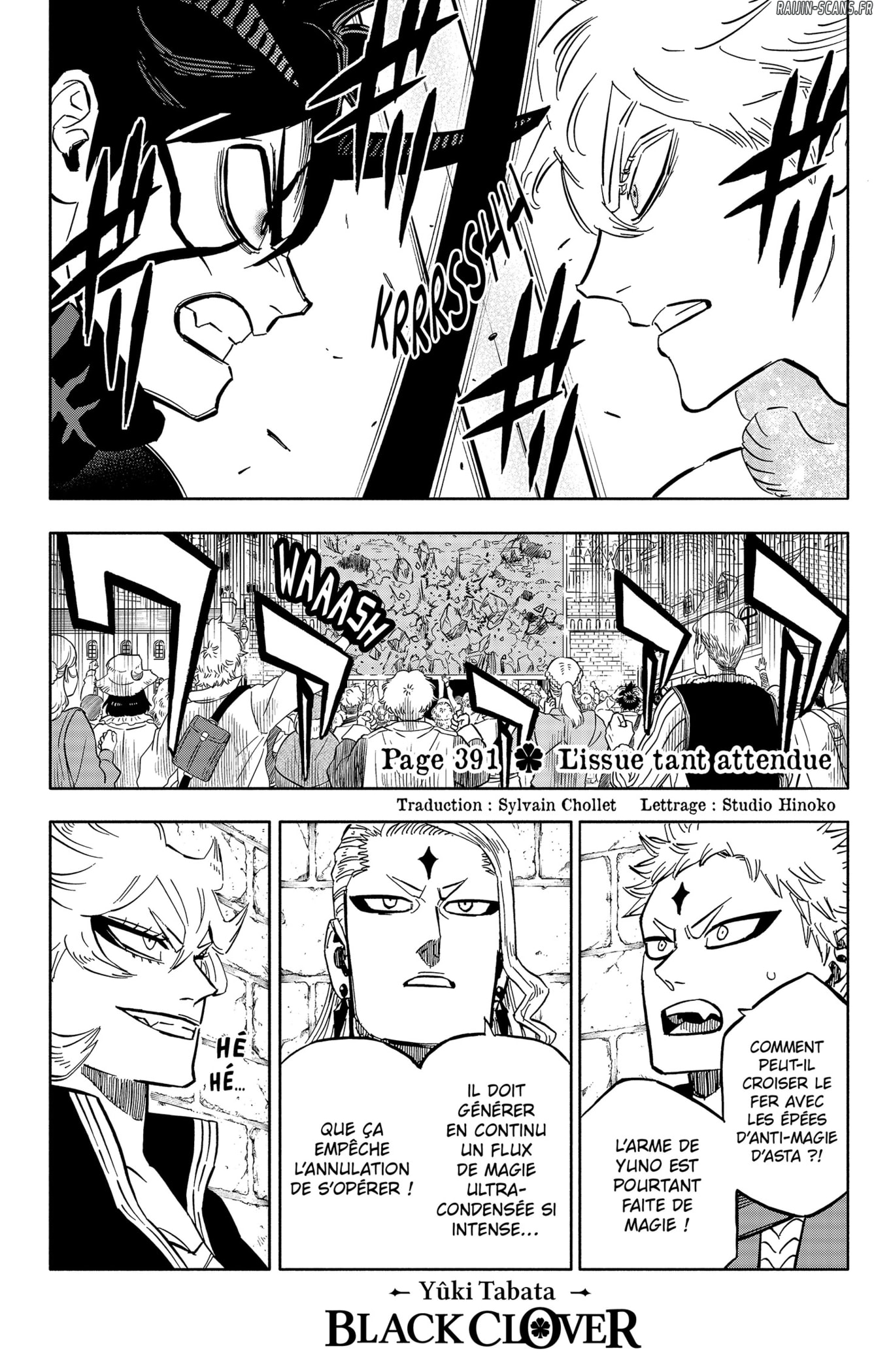 Read Black Clover FR Manga Online