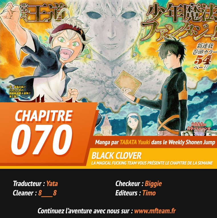 Read Black Clover FR Manga Online