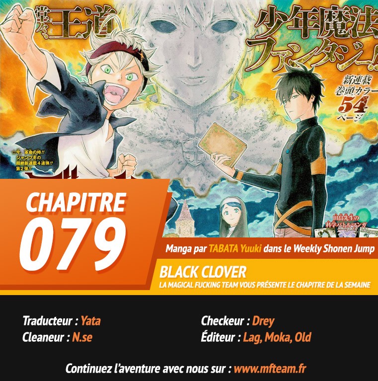 Read Black Clover FR Manga Online