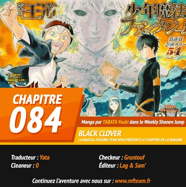 Read Black Clover FR Manga Online