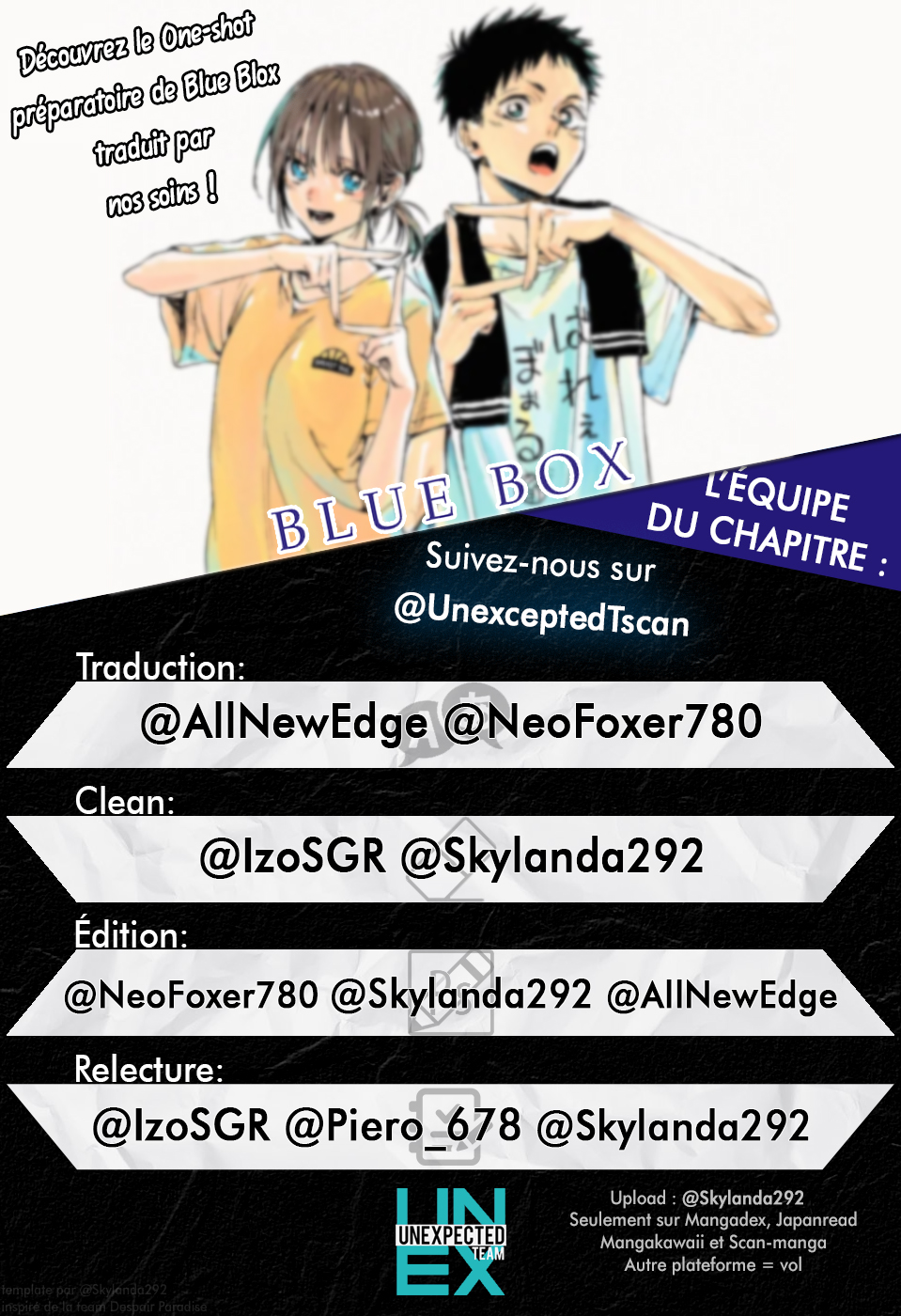 Read Blue Box FR Manga Online
