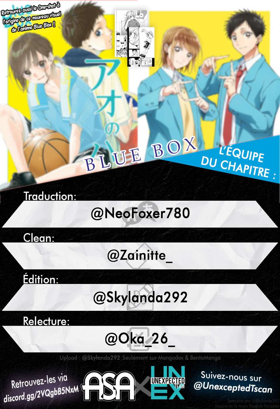 Read Blue Box FR Manga Online