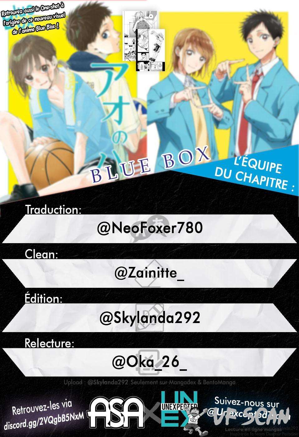 Read Blue Box FR Manga Online