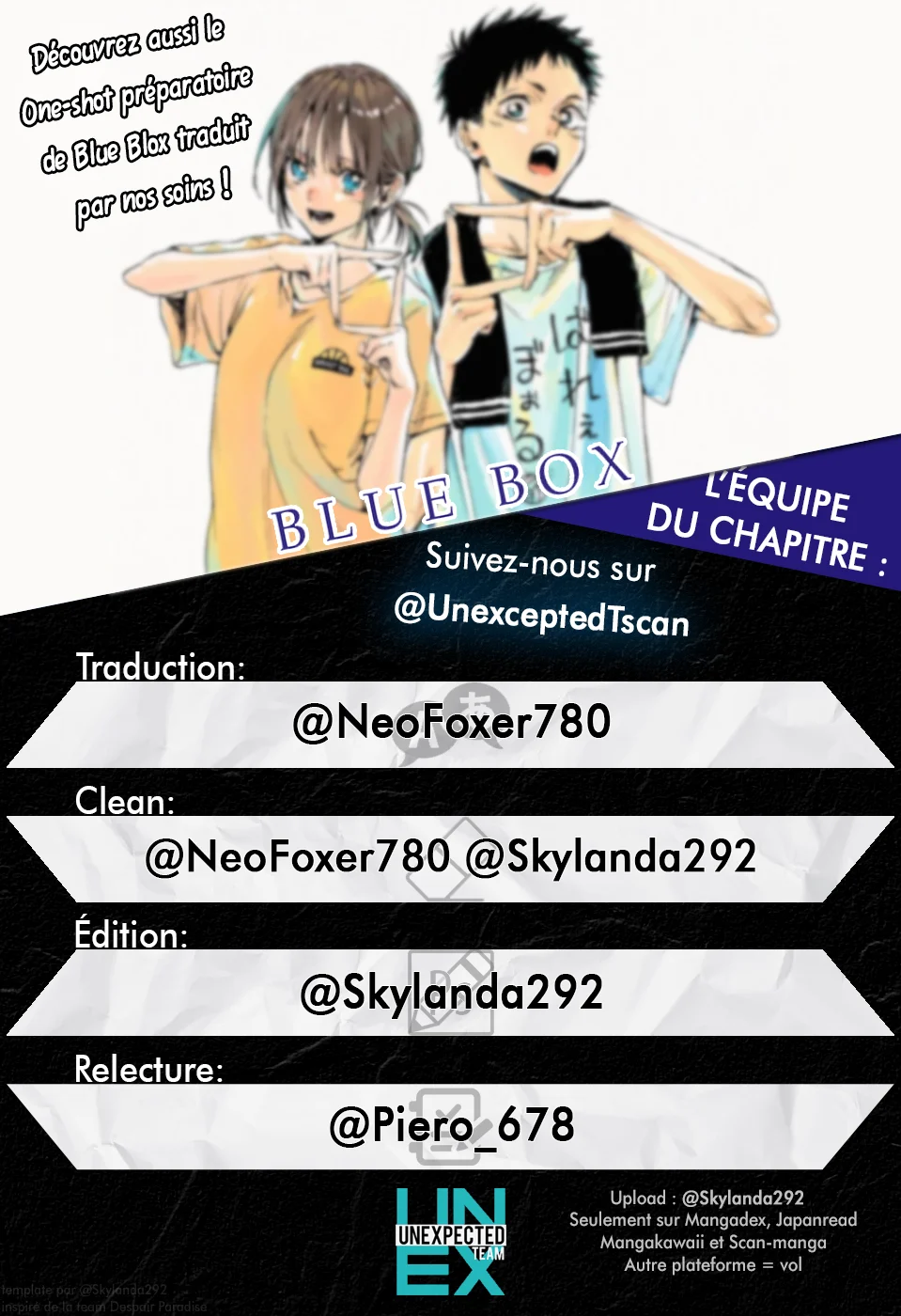Read Blue Box FR Manga Online