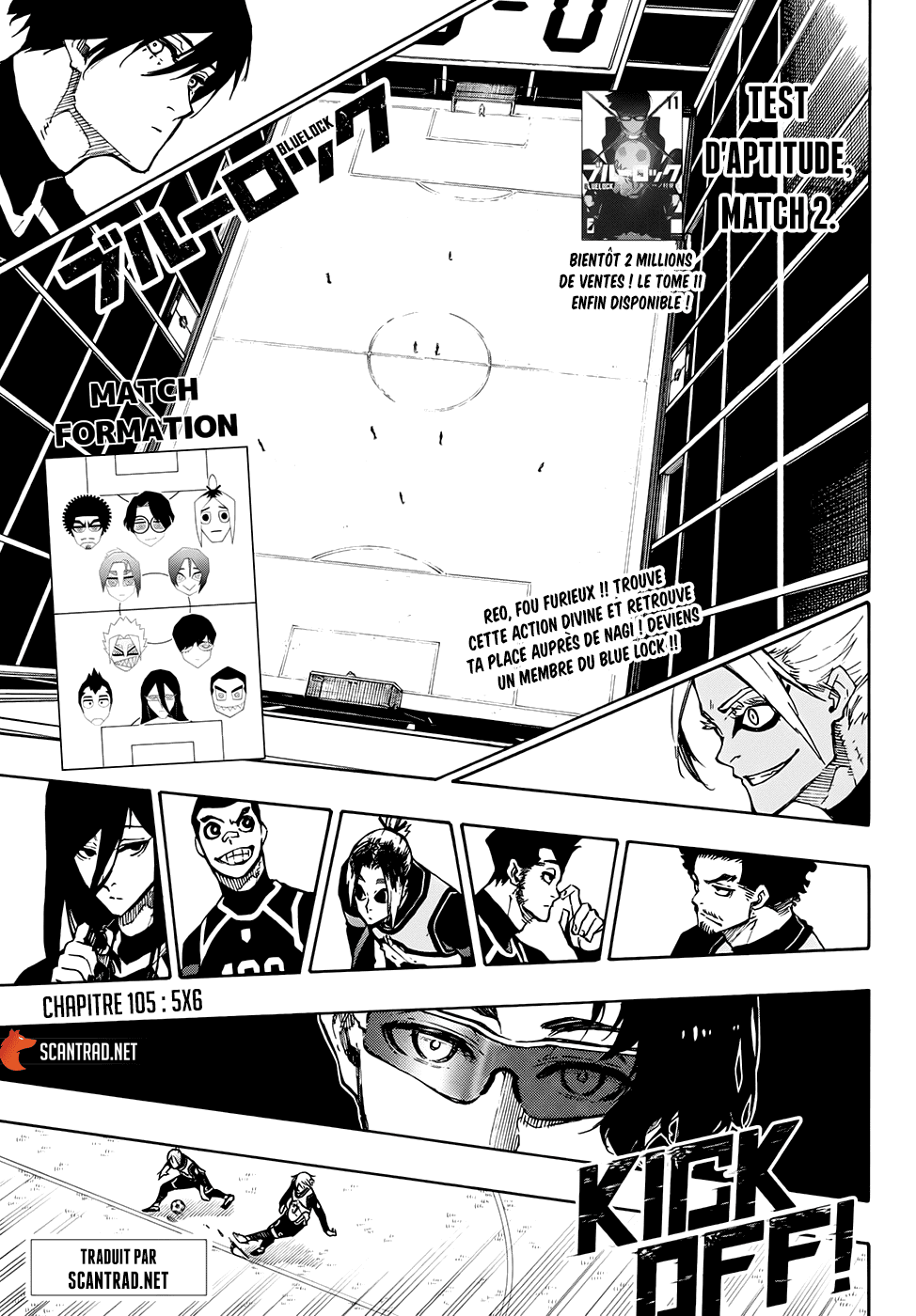 Read Blue Lock FR Manga Online