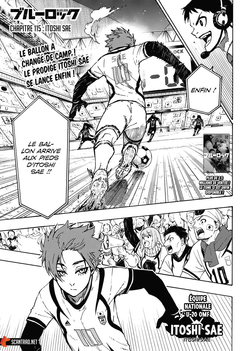 Read Blue Lock FR Manga Online