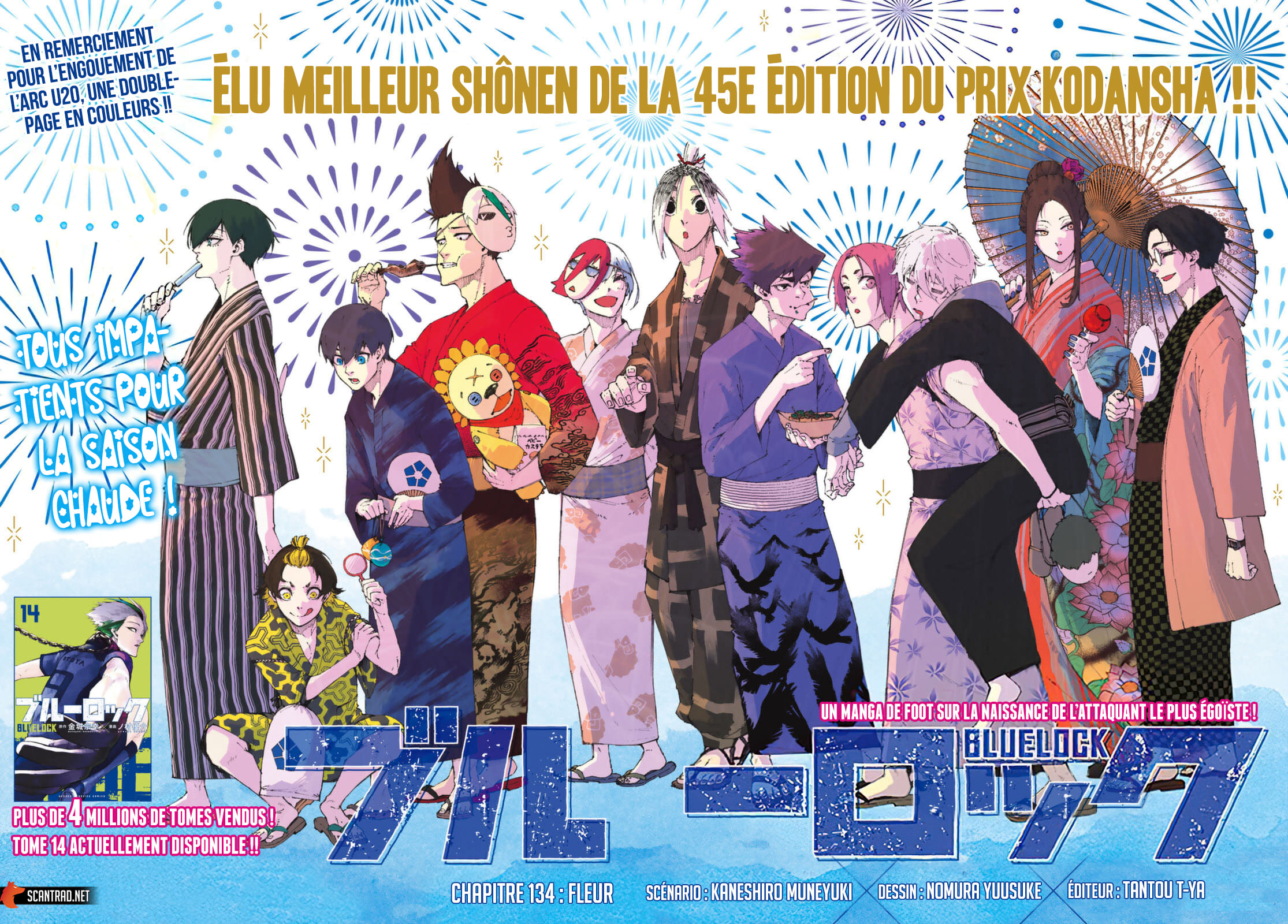 Read Blue Lock FR Manga Online