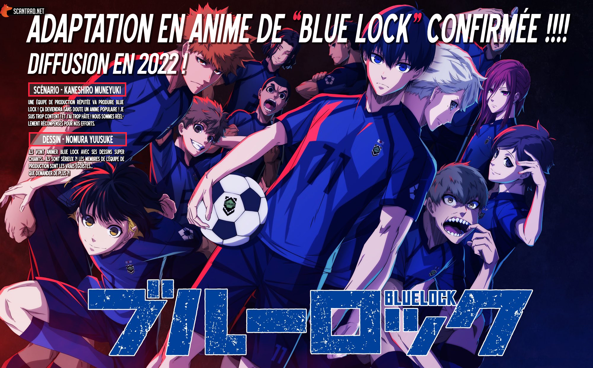 Read Blue Lock FR Manga Online