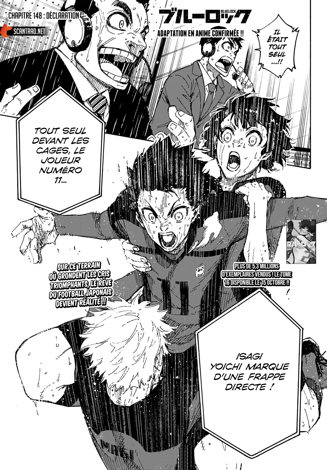 Read Blue Lock FR Manga Online