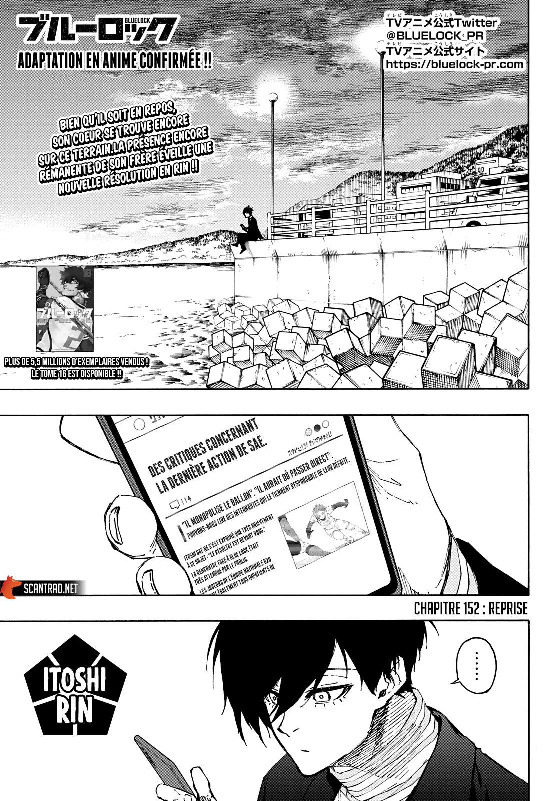 Read Blue Lock FR Manga Online