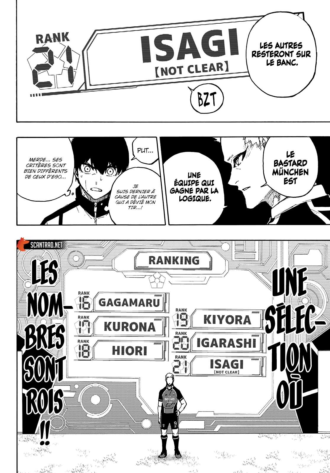 Read Blue Lock FR Manga Online