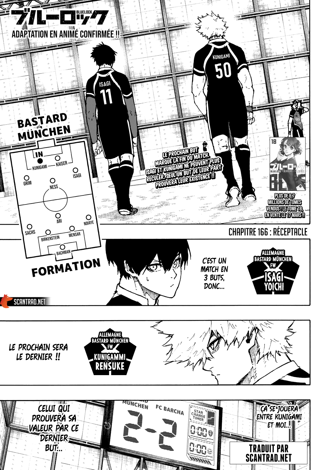 Read Blue Lock FR Manga Online