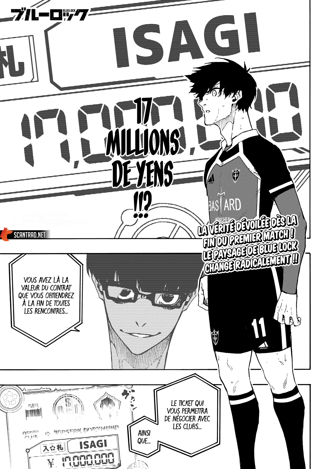 Read Blue Lock FR Manga Online