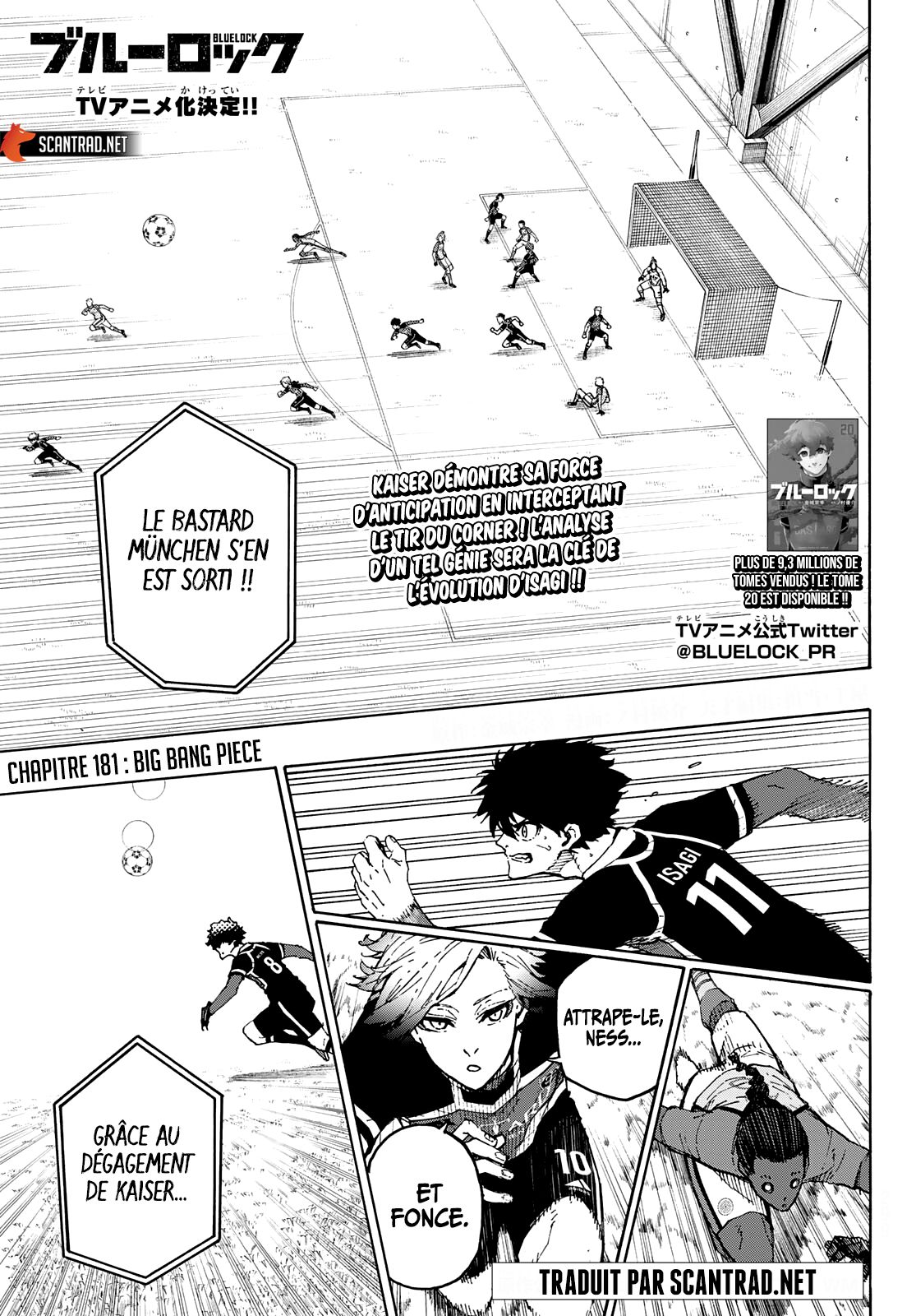 Read Blue Lock FR Manga Online