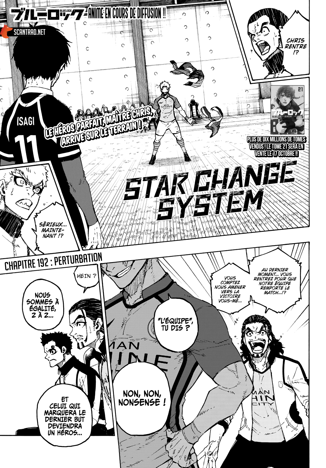 Read Blue Lock FR Manga Online