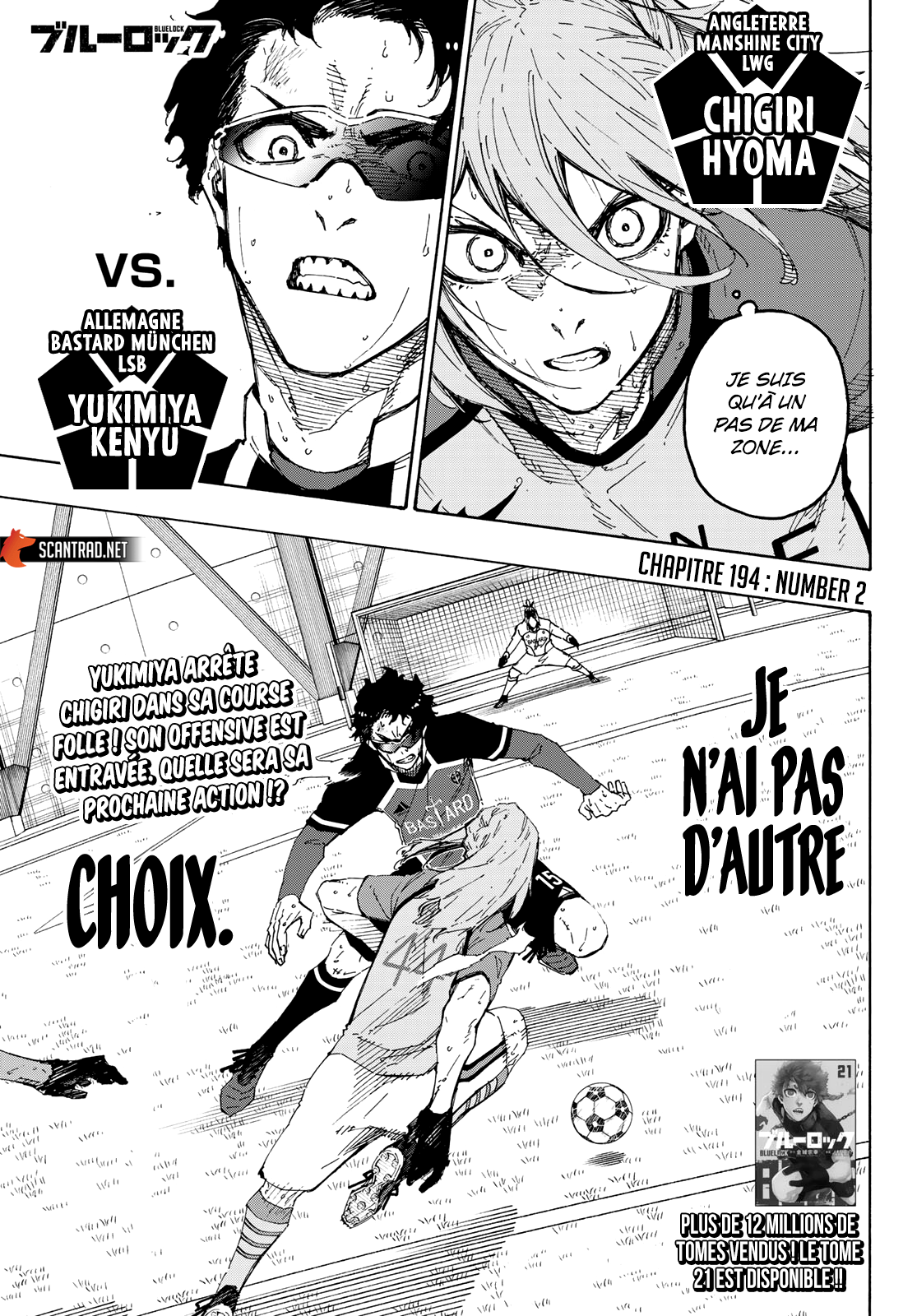 Read Blue Lock FR Manga Online