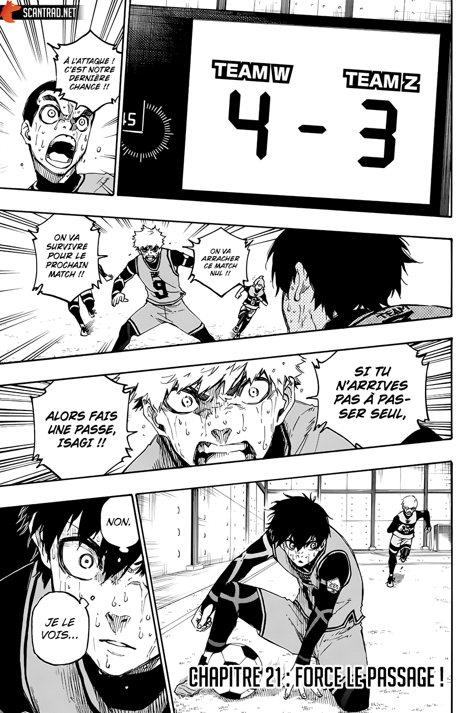 Read Blue Lock FR Manga Online