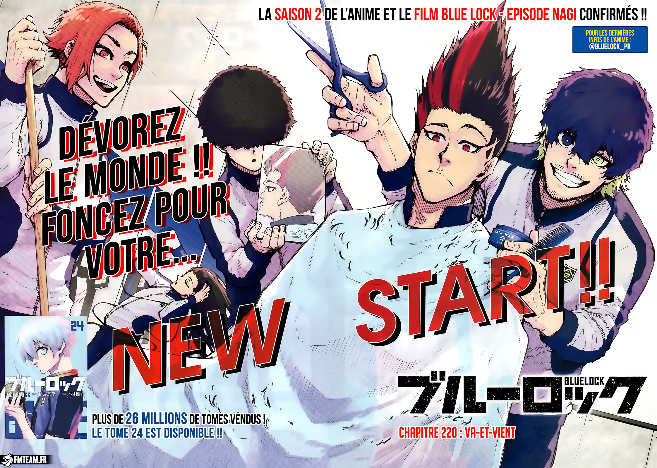 Read Blue Lock FR Manga Online