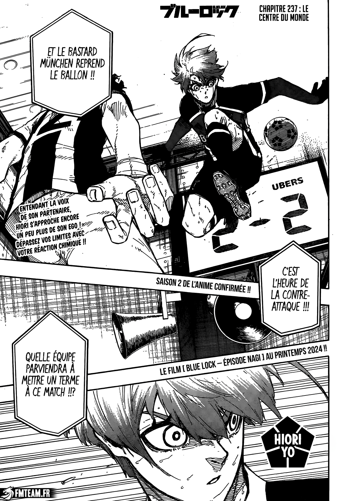 Read Blue Lock FR Manga Online