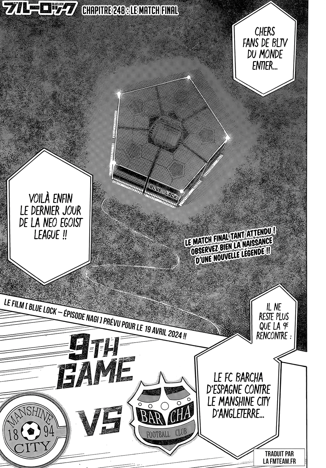 Read Blue Lock FR Manga Online