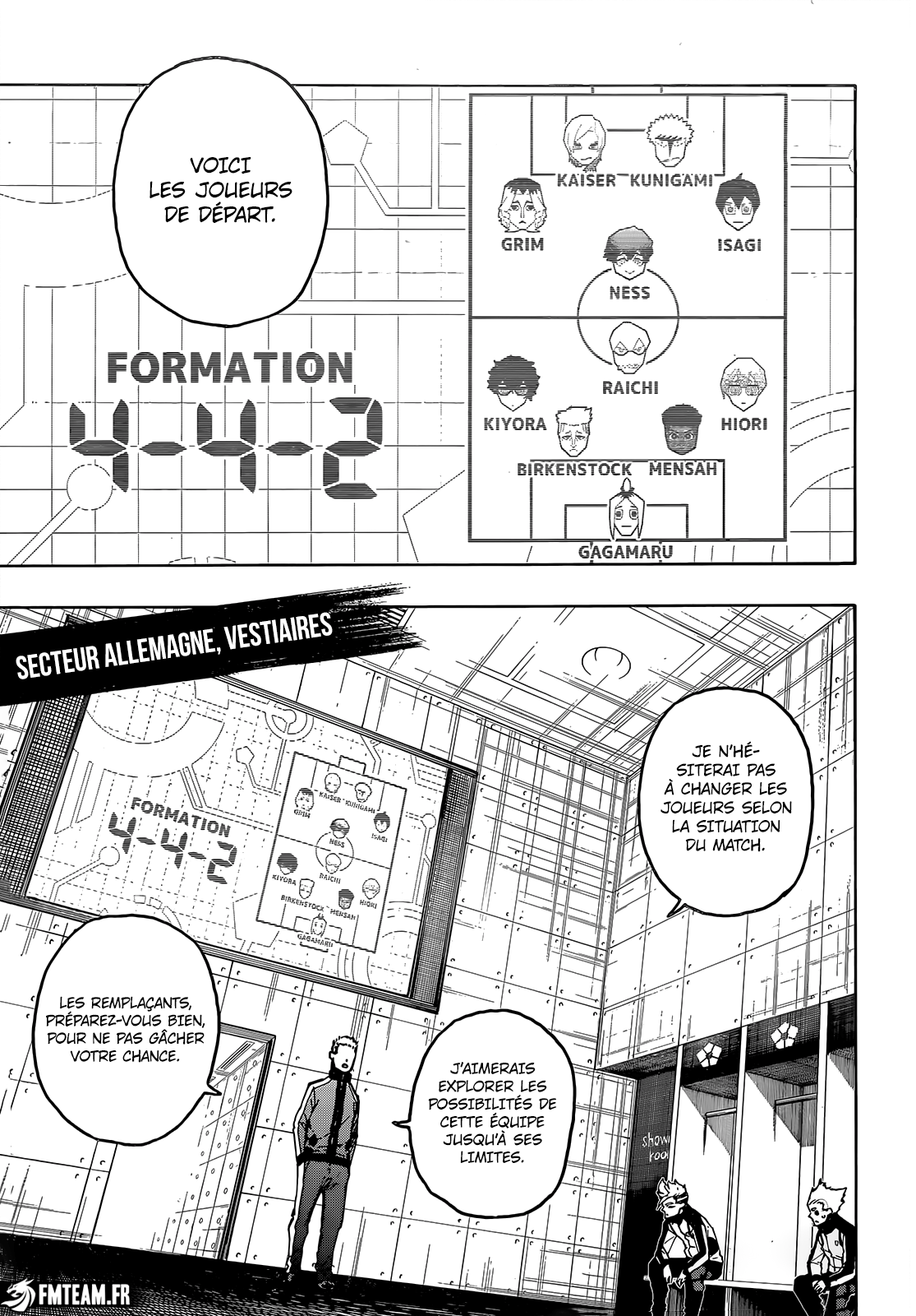 Read Blue Lock FR Manga Online