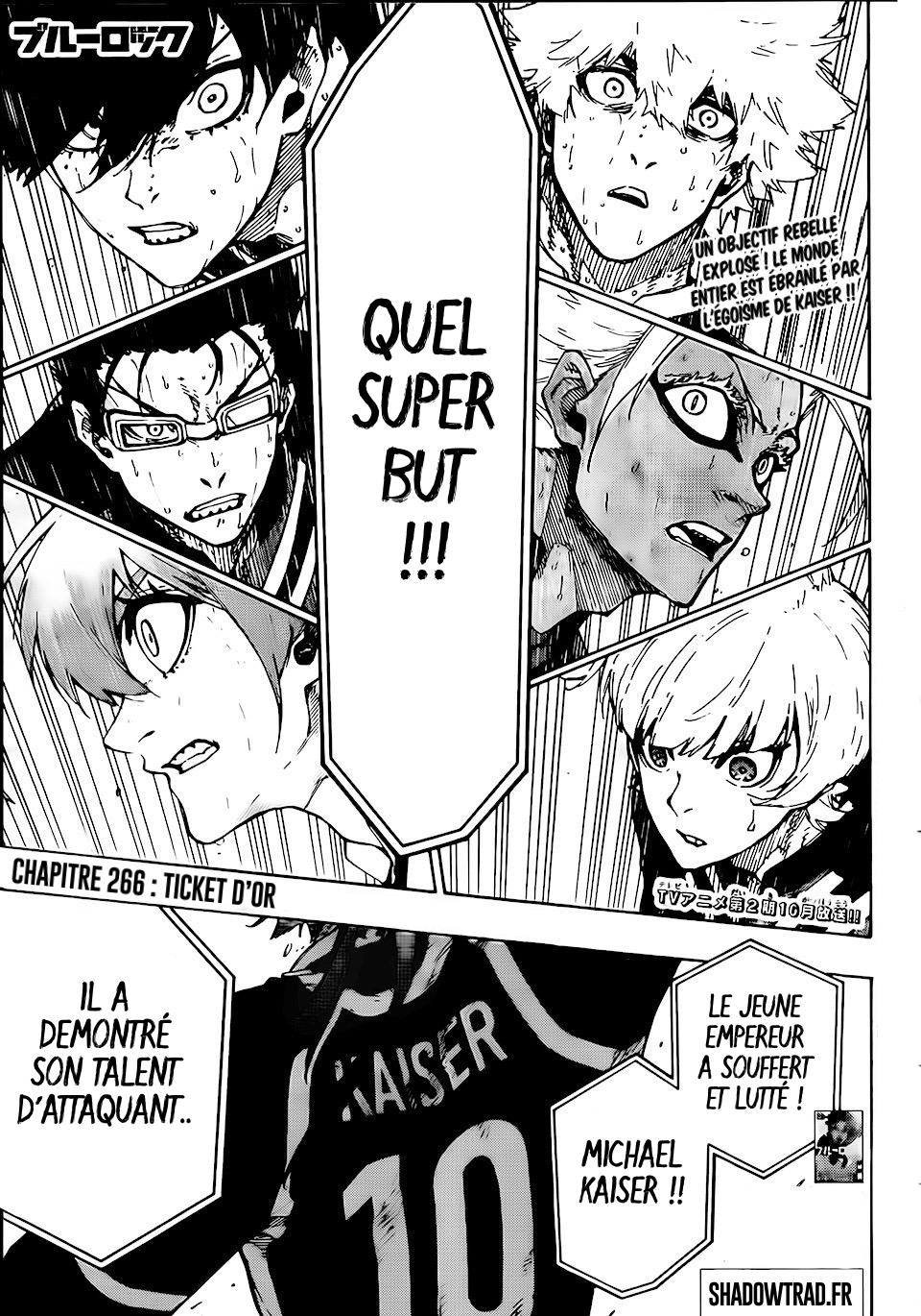Read Blue Lock FR Manga Online